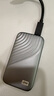 西部數(shù)據(jù)（WD）1TB NVMe 移動固態(tài)硬盤（PSSD）My Passport隨行SSD type-c接口 1050MB/s 手機直連筆記本兩用外接 曬單實拍圖
