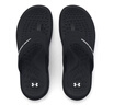 安德瑪（UNDERARMOUR）【張偉麗同款】Ignite Marbella女子運動(dòng)休閑拖鞋3026030 黑色001 39 曬單實(shí)拍圖