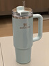 STANLEY巨無霸吸管杯 男女學生水杯保溫杯大容量不銹鋼杯子車載七夕禮物 【熱賣爆款】奶油藍莓 887ml 曬單實拍圖