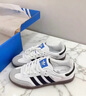 阿迪達斯 adidas三葉草samba T頭鞋運動(dòng)鞋男女休閑鞋教師節禮物B75806 38 曬單實(shí)拍圖