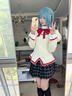 柯霸魔法少女小圓cos服全套 卡通周邊鹿目圓曉美焰制服沙耶香cosplay 美樹(shù)沙耶香全套+假發(fā)+鞋子 M 曬單實(shí)拍圖