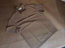 PITC輕奢夏季polo衫男休閑韓版輕熟風(fēng)男裝商務(wù)感寬松翻領(lǐng)短袖t恤男 咖啡色 XL 體重135-155斤 曬單實(shí)拍圖
