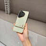 安柏?！就髱еЪ堋窟m用華為pura70pro手機殼新款p70ultra/p70pro+真素皮保護殼鏡頭全包防摔70高端商務(wù) 【香頌綠】腕帶支架二合一| 納帕手感 | 超薄手感 華為Pura 70 Pr 曬單實(shí)拍圖