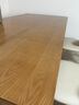 蒙特洛華餐桌全實(shí)木去客廳化大長(cháng)桌白蠟木原木餐桌簡(jiǎn)約家用大板桌佛山家具 單桌【進(jìn)口FAS白蠟木】 1.8米 【180*90*77cm】 曬單實(shí)拍圖