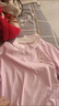 COLORFUL GEMS1-5歲女寶寶刺繡小兔精棉T恤女嬰兒童秋季新款女童可愛翻領(lǐng)打底衫 白色 80 曬單實(shí)拍圖