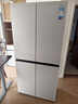 美的（Midea）首創(chuàng  )45cm超薄嵌入餐邊柜家用客廳冰箱左餐右廚大容量底部散熱十字四開(kāi)門(mén)國家補貼BCD-427WUSGPZM 曬單實(shí)拍圖
