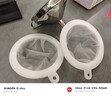 柚蘿304不銹鋼漏斗密過(guò)濾網(wǎng)家用中藥油渣牛奶白酒葡萄酒開(kāi)水過(guò)濾器 15CM漏斗1個(gè) 400目濾網(wǎng)2個(gè) 加厚耐高溫食品級尼龍 曬單實(shí)拍圖