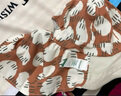 kocotreekk樹(shù)兒童防曬帽男女童帽子防紫外線大披肩帽雙面可戴 奶霜米 M 曬單實(shí)拍圖