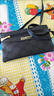 戰舵新款女包歐美時(shí)尚女士斜挎包荔枝紋壓花女小包包手拿包手機零錢(qián)包 黑色 曬單實(shí)拍圖
