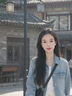 翊尚美寬松休閑褲女夏季薄款闊腿山本褲子女款2025年最新款冰絲奶芙小個(gè) 曬單實(shí)拍圖