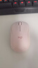 羅技（Logitech）M221輕音鼠標 無(wú)線(xiàn)鼠標 辦公鼠標 對稱(chēng)鼠標 帶無(wú)線(xiàn)微型接收器 茱萸粉 曬單實(shí)拍圖