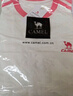 駱駝（CAMEL）夏日純棉T神男女寬松圓領(lǐng)短袖上衣T恤 C35BAXLN056A 櫻桃粉 S 曬單實(shí)拍圖