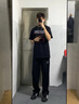 回力褲子秋季男運動(dòng)褲男百搭直筒休閑褲男寬松闊腿褲子男褲 曬單實(shí)拍圖