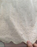 南叮雅格孕婦裝夏季新款刺繡孕婦連衣裙原版純棉辣媽裙中長款孕婦裙子 杏色 L 110-125斤 曬單實拍圖