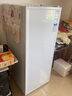 海爾（Haier）【山茶花系列】211升家用立式冰柜 母乳租房抽屜式冷柜冷凍柜小冰箱小冰柜家用BD-211GHW9國(guó)家補(bǔ)貼 曬單實(shí)拍圖