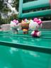 TOP TOY Hello Kitty夏日彩虹糖系列盲袋凱蒂貓可愛(ài)擺件手辦女生禮物 單袋（內含3顆，款式隨機） 曬單實(shí)拍圖