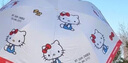 心楠三麗鷗HelloKitty雨傘女晴雨兩用高顏值可愛(ài)學(xué)生遮陽(yáng)傘kt貓太陽(yáng)傘 紅傘柄滿(mǎn)印kt貓英文紅邊傘 8骨 曬單實(shí)拍圖
