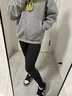 雅鹿女士打底褲女加絨加厚秋冬季提臀收腹連褲襪保暖秋褲棉毛線(xiàn)褲女 黑色 1條 均碼 【230g薄絨款】 曬單實(shí)拍圖