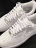 耐克（NIKE）  AIR FORCE 1女子空軍一號運動(dòng)休閑鞋 HF1058-133 白色 38.5 曬單實(shí)拍圖