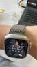 W&P新款適用蘋果手表表帶apple watch純鈦金屬米蘭尼斯降落傘式按扣表帶iwach ultra2/S10/9/8/7 鈦 曬單實拍圖