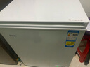 海爾（Haier）無(wú)需除霜一級能效家用冷柜節能小冰柜冷藏冷凍兩用商用冷凍柜非無(wú)霜省電海爾冰柜 142升無(wú)需除霜+零下30度 142升 曬單實(shí)拍圖