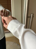 伯德小姐白色職業(yè)長(cháng)袖襯衫女教師面試西裝內搭上衣小個(gè)子穿搭雪紡襯衣 曬單實(shí)拍圖