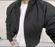 主意范（ZHUYIFAN）夾克男三防美式飛行春秋穿搭一整套立領(lǐng)棒球服外套短款工裝沖鋒衣 黑色夾克 XL 130-150斤 曬單實(shí)拍圖