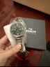 天梭（TISSOT）【官方授權店】瑞士手表 新款PR100系列運動(dòng)計時(shí)碼石英男表 綠盤(pán)鋼帶T150.417.11.091.00 曬單實(shí)拍圖