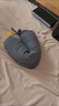 名創(chuàng)優(yōu)品（MINISO）面包粒子枕U型枕學(xué)生午睡枕旅行便攜護(hù)頸枕辦公室頭枕靠枕淺灰色 曬單實(shí)拍圖