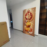 喜進(jìn)門(mén)九魚(yú)圖玄關(guān)裝飾畫(huà)入戶(hù)正對門(mén)寓意好福字掛畫(huà)高級感走廊過(guò)道壁畫(huà)燈 D-福氣到來(lái)(金色邊框) 100*200CM 普通款不帶燈(晶瓷畫(huà)) 曬單實(shí)拍圖