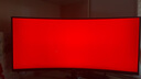 AOC 34英寸 帶魚屏 WQHD 廣色域 180Hz HDR10  出廠校色 旋轉(zhuǎn)升降 21:9曲面電競電腦顯示器 CU34G3X 曬單實(shí)拍圖
