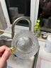京東京造 涼水壺 高硼硅玻璃茶水分離耐熱耐高溫冷水壺泡茶杯大容量1.8L 曬單實(shí)拍圖