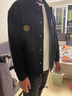 聲猴美式復古夾克外套男春秋季寬松休閑新款寬松潮流帥氣工裝套裝男裝 棕色外套+白長(cháng)T+藍色牛仔褲 XL 曬單實(shí)拍圖