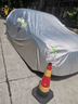 京致享車衣全車罩防曬防雨防塵罩防風(fēng)遮陽(yáng)布擋雨布加厚防雪霜套專車定制 適用于福特銳界L專用車衣全車罩 銀色加棉加厚牛津布汽車衣罩外套 曬單實(shí)拍圖