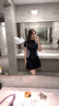 鴻星爾克（ERKE）泳衣女分體裙式保守微胖女孩顯瘦運動(dòng)泡溫泉大碼泳裝 青木黑 2XL  曬單實(shí)拍圖