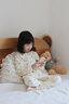 拉比 拉比兒童四季圓領服套裝純棉長袖男女童2025秋冬季新款家居2套裝 小烘焙家圓領服套裝 2套裝 120 cm 曬單實拍圖