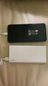 華為【3C認證】原裝多協(xié)議超級快充移動(dòng)電源10000mAh（Max 22.5W SE） 13重安全防護 可上飛機 白色 曬單實(shí)拍圖