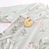 巴厘小豬女寶寶連體衣夏季長袖薄款空調(diào)服睡衣新生兒綁帶和尚服嬰兒衣服 鴨鴨出游記 【送口水巾】 52cm 曬單實拍圖