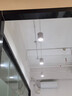 錦度led軌道射燈服裝店商鋪櫥窗展廳展示軌道燈聚光導(dǎo)軌燈滑軌燈 PAR30光源35W黑色 中性光4000K 曬單實拍圖