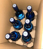 紅星二鍋頭 藍瓶綿柔8陳釀 清香型白酒 43度 500ml*6瓶  非原箱口糧酒 曬單實(shí)拍圖