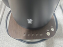 鳴盞燒水壺泡茶 電熱水壺功夫茶壺電茶爐 茶藝師專用電茶壺 智能恒溫茶具磨砂MZ152A黑色 曬單實(shí)拍圖