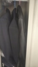 CINESSD頭層牛皮外套修身立領(lǐng)機車(chē)服真皮皮衣男軟牛皮歐美大碼夾克復古 黑色牛加棉 2XL 曬單實(shí)拍圖