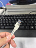 華為原裝6A數據線(xiàn) USB Type-A轉USB Type-C/1m線(xiàn)長(cháng)/支持66W（11V6A）充電 白色CC790 曬單實(shí)拍圖