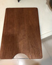 十八子作 烏檀木整木切菜板家用加厚大號砧板ZBL005（40x27x2.5cm） 曬單實拍圖
