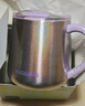 富光不銹鋼馬克杯帶蓋高顏值杯子咖啡杯316L保溫桌面水杯帶勺子 鏡面紫（加購下單送鋼勺）450ml 曬單實(shí)拍圖
