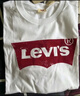 Levi's李維斯情侶美式寬松印花簡(jiǎn)約舒適潮流純棉圓領(lǐng)短袖T恤七夕禮遇 白色 002A0-0000 L 曬單實(shí)拍圖