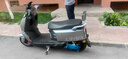 立馬電動摩托車開拓者 500里長續(xù)航1000W電機72V38Ah石墨烯電池外賣家用出行智能電瓶車 極地灰 曬單實拍圖
