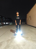 領(lǐng)奧兒童電動(dòng)平衡車(chē)3-6-12歲成年人智能10歲到15歲以上兩輪手扶越野體感腿控新款雙輪平行車(chē) K8旗艦白54V【三控+APP+炫光輪】 曬單實(shí)拍圖