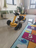 可優(yōu)萌兒童卡丁車(chē)四輪3-10歲男孩電動(dòng)車(chē)免安裝可折疊遙控玩具車(chē)可坐人 旗艦黃丨雙電機+遙控+尾翼+射燈 2025炫酷升級四輪卡丁車(chē)免安裝 曬單實(shí)拍圖