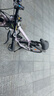 ICOLOUR自行車(chē)成人山地車(chē)公路賽車(chē)單車(chē)騎行變速內走線(xiàn)學(xué)生男女青少年 【丁香紫】非減震-鋼架輻條輪 24寸21速（145-165cm） 曬單實(shí)拍圖